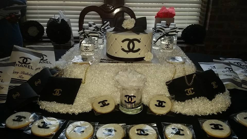 chanel decorations for party birthday